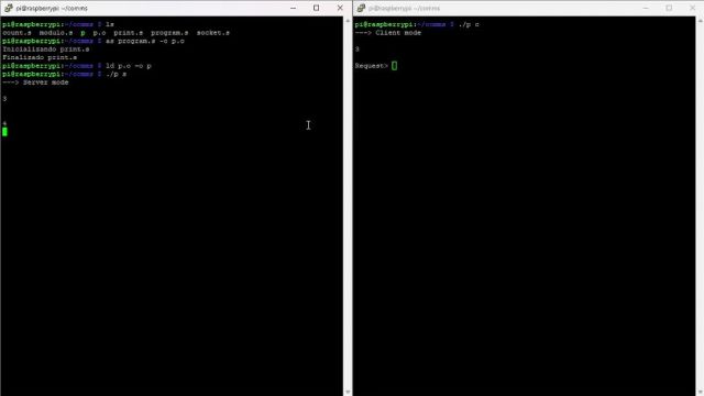 Uso de TCP sockets en ASM