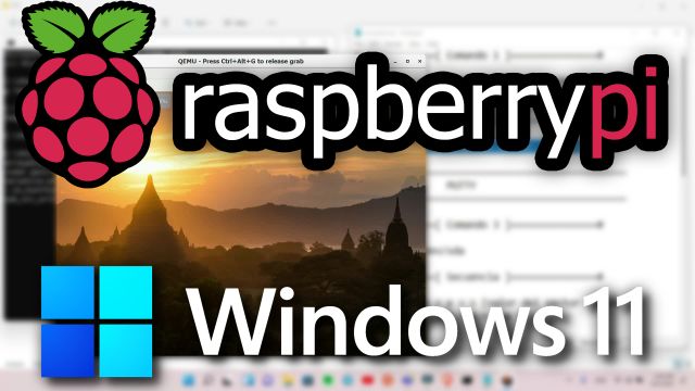 Como simular Raspbian OS en QEMU para Windows 10 & 11